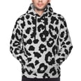 thumbnail image 4 of Bingfone Similar To Leopard Print Men'S Drawstring Hoodie Long Sleeve Pocket Sweatshirts-X-Large, 4 of 9