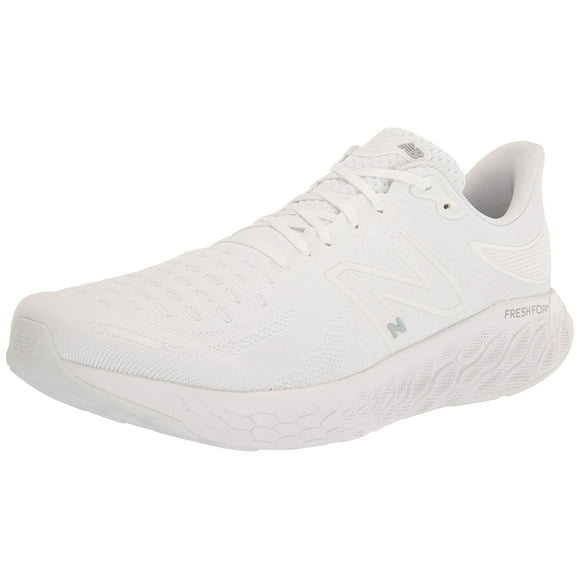 New Balance Men's Fresh Foam X 1080 V12 Running Shoe, White/Arctic Fox, 14