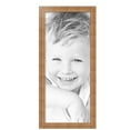 thumbnail image 2 of ArtToFrames 13" x 31" Gold with Green Tones Picture Frame, 13x31 inch Gold Wood Poster Frame (WOM-5079), 3 Pack, 2 of 5