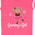 thumbnail image 4 of Inktastic Grammy Girl Ballerina Monkey Girls Baby Bodysuit, 4 of 5