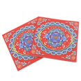 thumbnail image 1 of 20 servilletas de impresión coloridas, vajilla desechable de 2 capas, servilletas, decoración de para reuniones de , 33x33cm Macarena Servilletas de papel desechables, 1 of 8