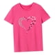thumbnail image 2 of Camiseta para mujer con cuello redondo y manga corta para uso diario SG, 2 of 8