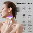 thumbnail image 2 of Facial and Neck Massager for Face, Neck - 7- in -1 Beauty Massager for Skin Lifting & Firming, Wrinkle & Dark Circle Reducer, Face Sculpting Tool for Skin Care and with Vibration, Thermal (White), 2 of 10