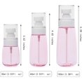 thumbnail image 2 of 9 Mini Botellas de Spray Vacías PETG Portátiles Transparentes para Perfume, Envases Recargables de Plástico para Cosméticos, Ideales para Viajes, 2 of 7