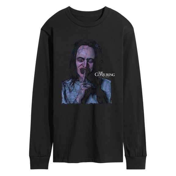 The Conjuring - Shh Men's Long Sleeve Graphic T-Shirt
