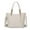 PU Beige, variant on Rylee Tote Bag, Vegan Leather Crossbody Bag Large Handbag Purse by Mia K