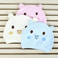 thumbnail image 4 of Unisex Baby Hat Newborn Toddler Beanie Cute Smile Face Rabbit Design Cotton Cap Warm, 4 of 10