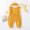 Yellow, variant on ATOGUTA Girls Baby Clothes Flutter Sleeve Lace Bow Jumpsuit Clothes