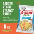 thumbnail image 4 of Pack of 6, Sensible Portions Zesty Ranch Garden Veggie Straws, 6 oz, 4 of 5