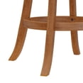 thumbnail image 4 of Hillsdale Fairfox 43.5" Wood Transitional Bar Stool in Oak/Brown, 4 of 5
