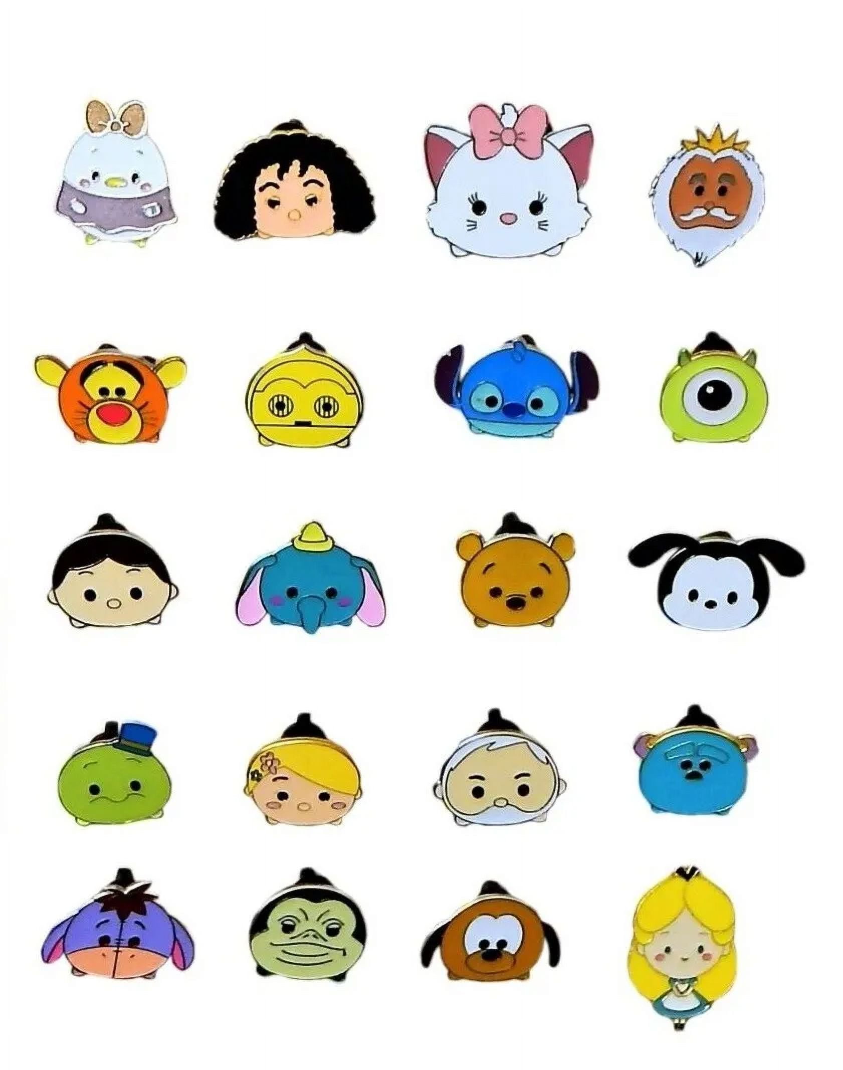 Tsum Tsum Themed 6 Disney Park Trading Pins Set ~ Randomly
