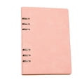 thumbnail image 2 of BESEW7 College Ruled Notebook A5 Binder, Journal for Women Small Notebook, Travel Journal for Men, Notebooks Refillable Leather for Work Pink, 2 of 6