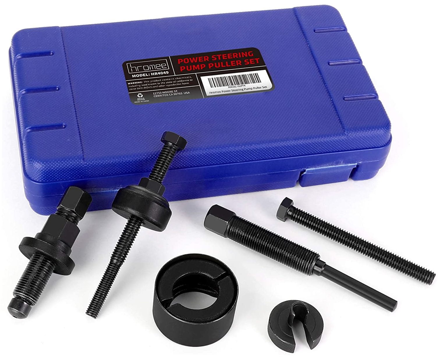 Power Pulleys Power Steering Pump Pulley Puller And Installer, Black