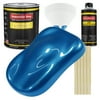 Restoration Shop - Viper Blue Pearl Acrylic Enamel Auto Paint, Complete Gallon Paint Kit, Single Stage High Gloss