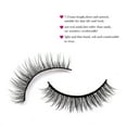 thumbnail image 3 of Short Eyelashes Natural Look 6D Wispy Mink Lashes 10 Pairs 100% Handmake Reusable Fake Eyelashe (Short-Natural_10pairs), 3 of 9