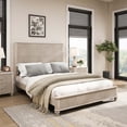 thumbnail image 5 of Stylish 3-Piece Bedroom Set with Queen Bed, Nightstands, and Ample Storage for Elegant and Functional Living, 5 of 10