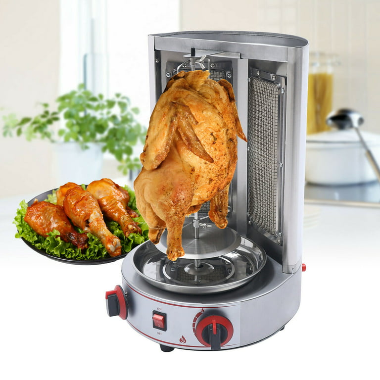 CNCEST Commercial Gas Vertical Broiler Shawarma Machine Spinning Doner  Kebab Gyro Grill Machine