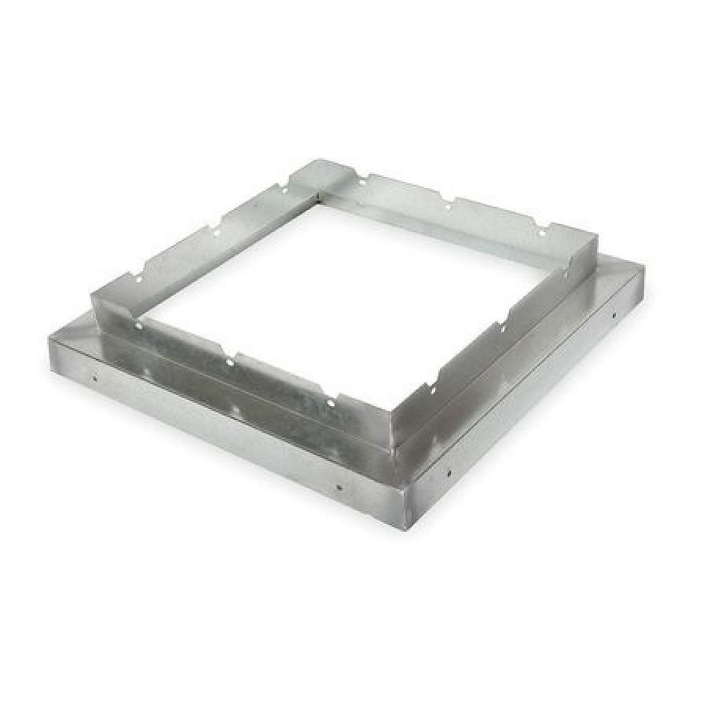 DAYTON 3AZL2 Roof Curb Adapter,Curb Side Sq O D 34 In