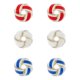 thumbnail image 5 of Pendientes de fiesta del carnaval del día de la independencia American Star Strip banner color diamante pintado estrella de aceite mariposa flecos pendientes joyas de pareja regalo, 5 of 5