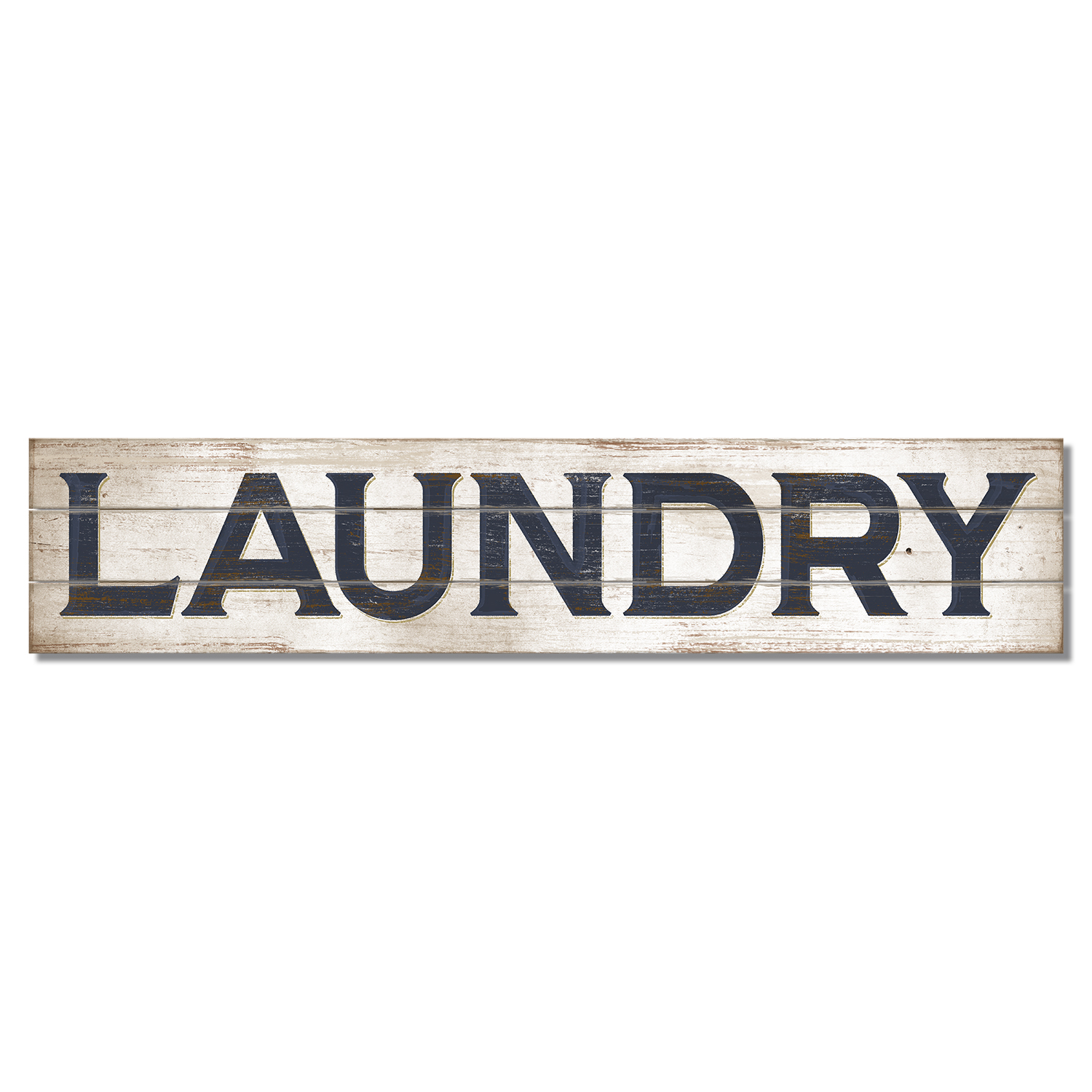 Highland Home Laundry 36 inch by 7.5 inch Pine Pallet Wood Sign ...