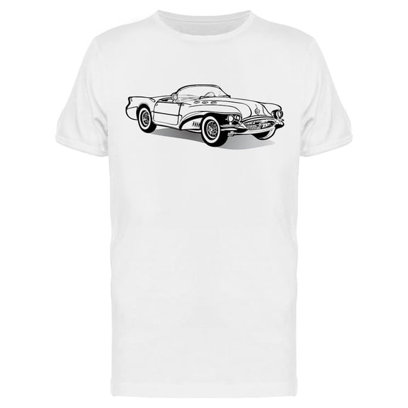 Vintage Car Roofless T-Shirt Men -Image by Shutterstock, Male x-Large