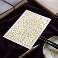 thumbnail image 3 of Yellow Self-Adhesive Face Gems 4.5 Inch Multi-Size Rhinestone Waterproof Face Jewels Shiny Makeup Decals for Music Festivals Holiday Parties and Diy Crafts, 1 Pack, 3 of 3