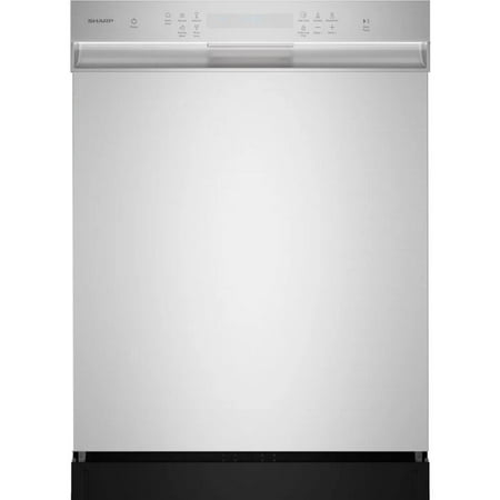 Sharp SDW6504MS 52 dBA Stainless Front Control Built-In Dishwasher