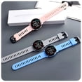 thumbnail image 5 of Reloj electrónico para estudiantes de secundaria, reloj deportivo para parejas, resistente al agua, redondo, ligero, de lujo, reloj electrónico para niños, 5 of 5