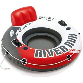 Intex Adult Round Inflatable Red River Run I Lake, River and  Pool Tube