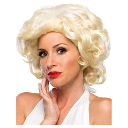 Adult's Marilyn Monroe Platinum Blonde 50s Costume Wig