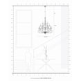 thumbnail image 3 of Livex Lighting Isabella Foyer Chandelier in Hand Applied European Bronze, 3 of 9