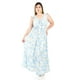 thumbnail image 5 of Maxi vestido floreado Roman Fashion /Tallas Extras, 4335 (Azul cielo) azul 42, 5 of 6