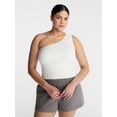 thumbnail image 2 of Avia Women's One Shoulder Sports Bra, Sizes XS-XXXL, 2 of 6