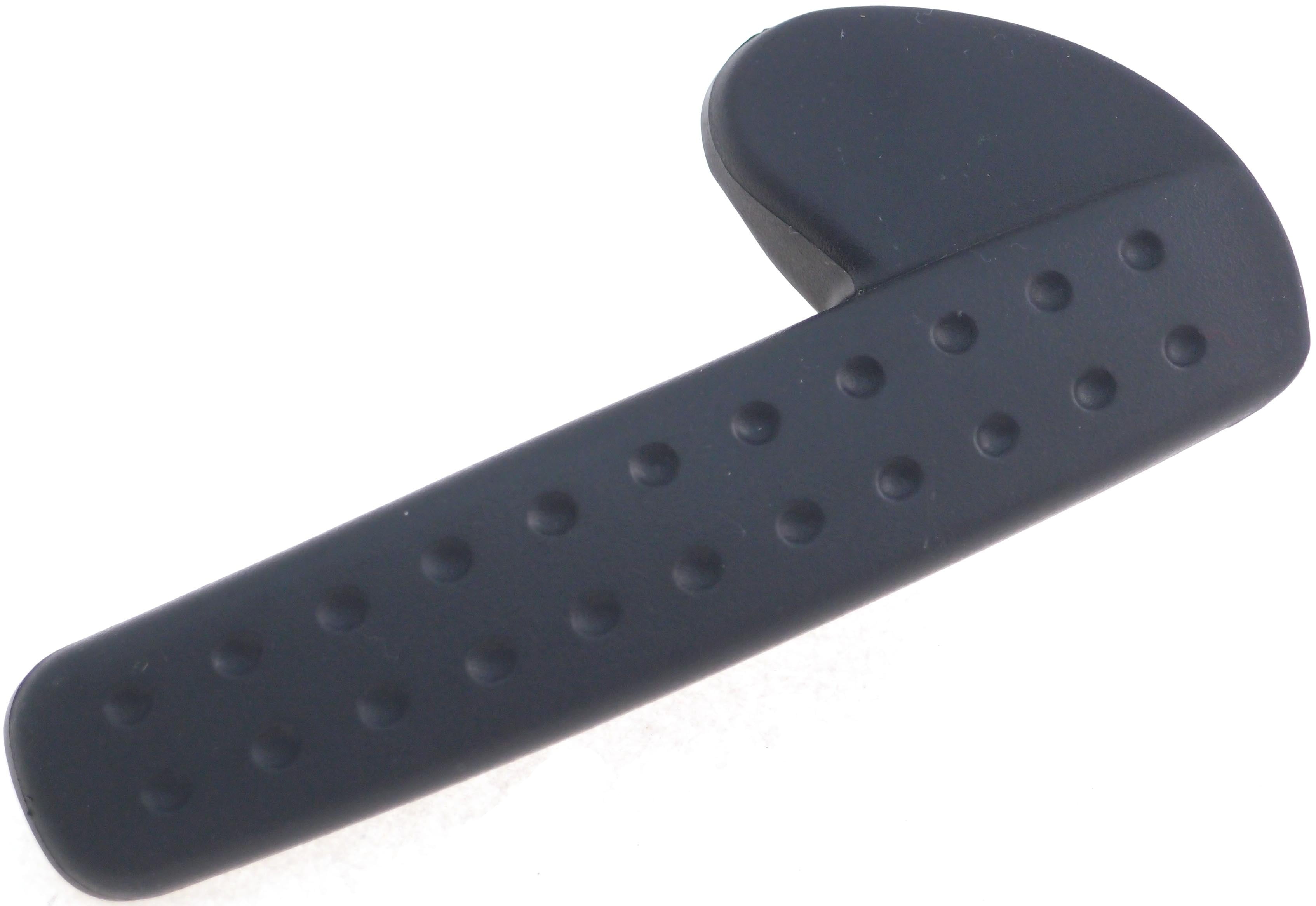 Dorman 83192 Interior Door Handle for Specific Dodge Models, Black; Textured