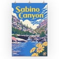 thumbnail image 2 of Sabino Canyon, Arizona, Explorer Series (24x36 Giclee Gallery Art Print, Vivid Textured Wall Decor), 2 of 3