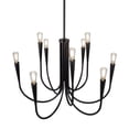 thumbnail image 6 of Artcraft Lighting Bronte Collection 9Light Chandelier Black, 6 of 7