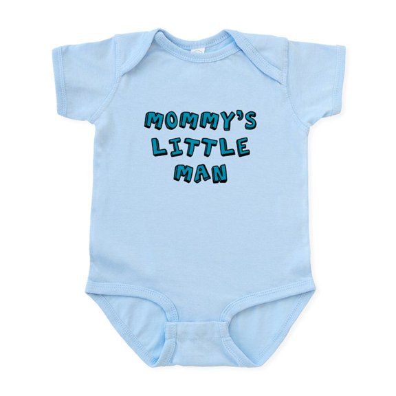 CafePress - Mommy's Little Man Baby Onesie - Baby Light Bodysuit, Size Newborn - 24 Months