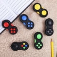 thumbnail image 1 of Fidget Pad With 8 Fidget Functions, Fidget Controller Stress Reducer, Fidget Toy Cube Relieves Stress And Anxiety Toys Christmas, Halloween, Thanksgiving Day easter gift, 1 of 5