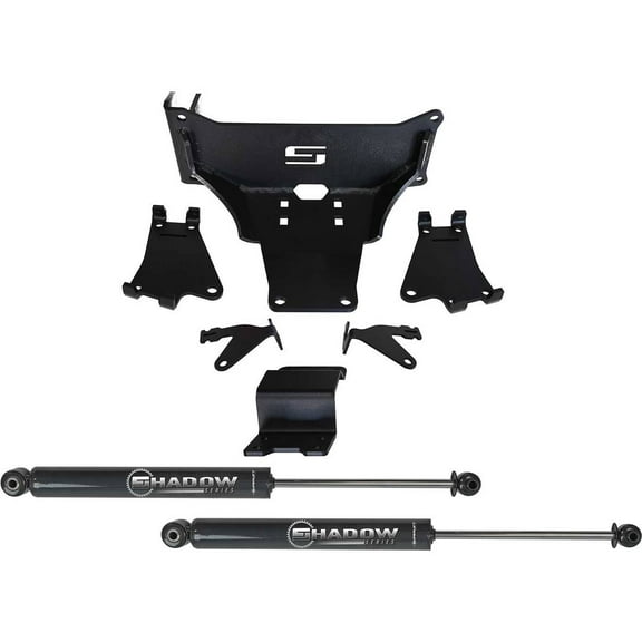 Superlift 2023 Ford F-250/350 with Superlift Stabilizers Dual Steering Stabilizer Kit - No lift req.