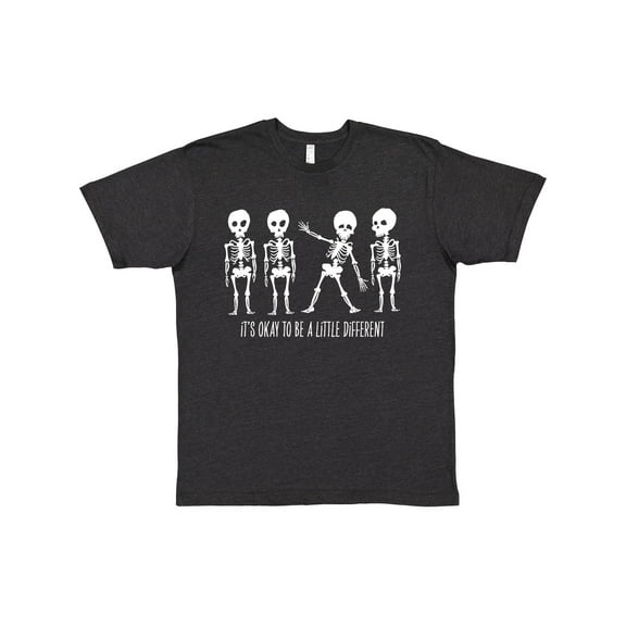 Inktastic It's Okay to Be a Little Different Skeletons T-Shirt