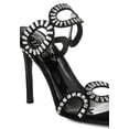 thumbnail image 6 of London Rag Romashka Cut Out Detail Stiletto Heel Womens Sandals, 6 of 9