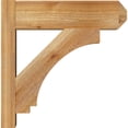 thumbnail image 3 of Ekena Millwork 6"W x 18"D x 18"H Imperial Rough Sawn Craftsman Outlooker, Western Red Cedar, 3 of 4