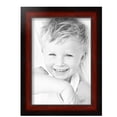 thumbnail image 2 of ArtToFrames 9" x 13" Honors Mahogany with Black Picture Frame, 9x13 inch Brown Wood Poster Frame (WOM-5154), 2 of 7