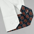 thumbnail image 6 of Men's J. Palmer White Chicago Bears Man-In-Motion Long Sleeve Button-Up Dress Shirt, 6 of 6