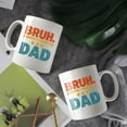 thumbnail image 3 of Bruh Formerly Known As Dad Coffee Mugs 15 OZ Sublimation Mugs,Double-sided Printing Ceramic Cups Ceramic Mugs for Coffee,Tea,Hot Cocoa, 3 of 4