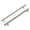 Stainless, variant on Hickory Hardware Bar Cabinet Pulls 10-1/6 Inch Center to Center Matte Black Cabinet Pull HH075599-MB