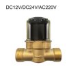 thumbnail image 4 of Speravity Válvula solenoide Interruptor de agua Pieza reemplazada 12V 220V Instalación práctica Accesorios mejorados a prueba de herrumbre Herramientas y ferretería AC220V, 4 of 6