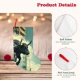thumbnail image 4 of Lsque Bull Charging Through Waves Pattern 18 Inch Christmas Stockings, Festive Holiday Stocking for Christmas Decorations Holiday Decor, 4 of 7