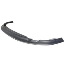 Ikon Motorsports Compatible with 99-00 Honda Civic FM Style Front Bumper Lip Chin Spoiler - Carbon Fiber CF