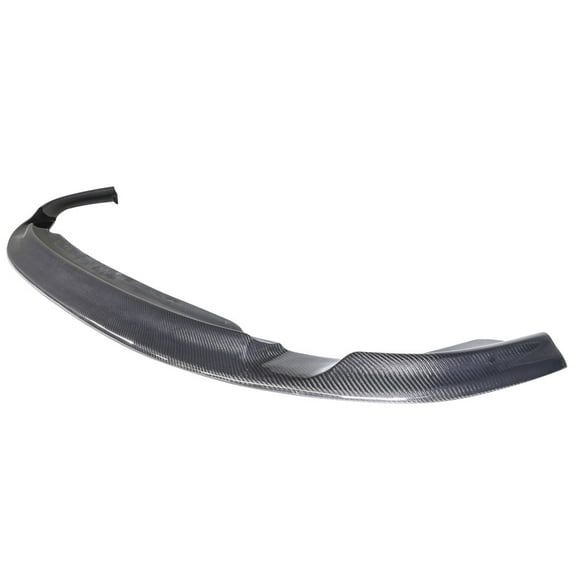 Ikon Motorsports Compatible with 99-00 Honda Civic FM Style Front Bumper Lip Chin Spoiler - Carbon Fiber CF
